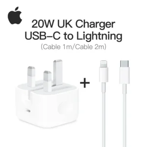 شاحن Apple الأصلي 20W PD – USB-C + كابل