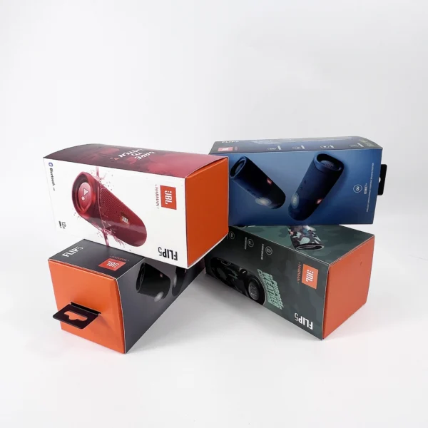 ⁦JBL Flip 5 / Flip 6 – سماعة بلوتوث محمولة مقاومة للماء بصوت ستيريو وباس قوي⁩ - الصورة ⁦4⁩