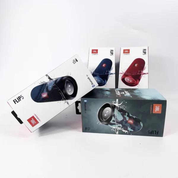 ⁦JBL Flip 5 / Flip 6 – سماعة بلوتوث محمولة مقاومة للماء بصوت ستيريو وباس قوي⁩ - الصورة ⁦3⁩
