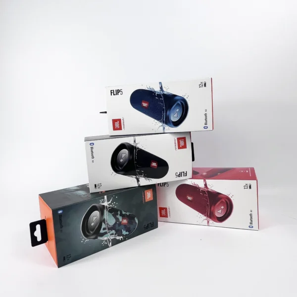 ⁦JBL Flip 5 / Flip 6 – سماعة بلوتوث محمولة مقاومة للماء بصوت ستيريو وباس قوي⁩ - الصورة ⁦2⁩